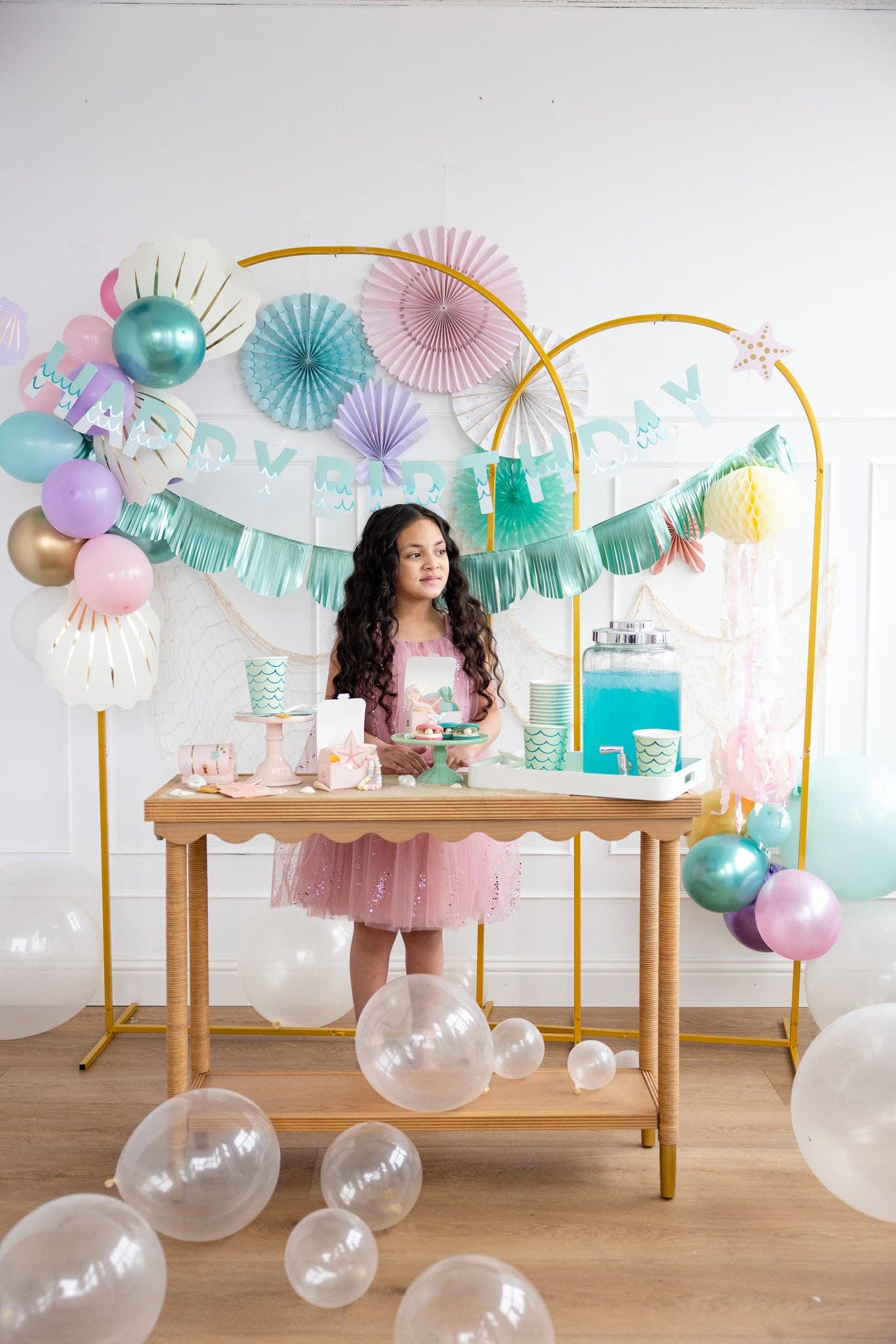 Under the Sea Happy Birthday Banner Set