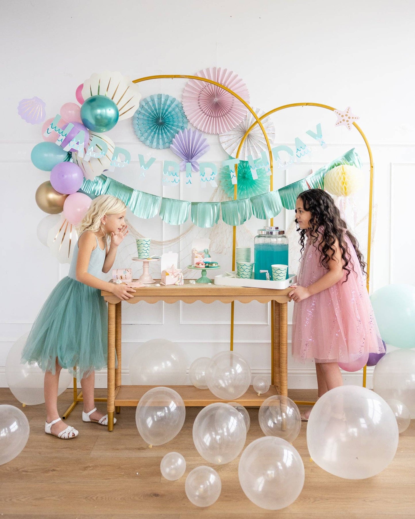 Under the Sea Happy Birthday Banner Set
