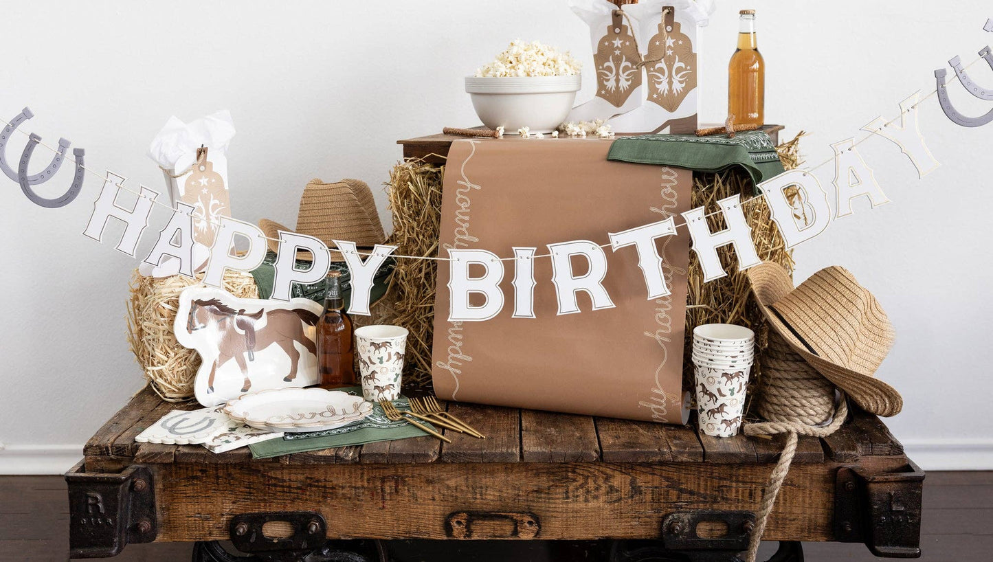 Howdy Cowboy Boot Treat Boxes