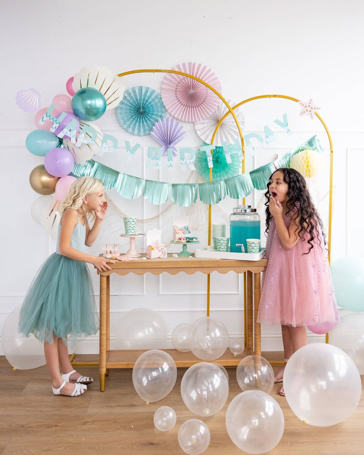 Under the Sea Happy Birthday Banner Set
