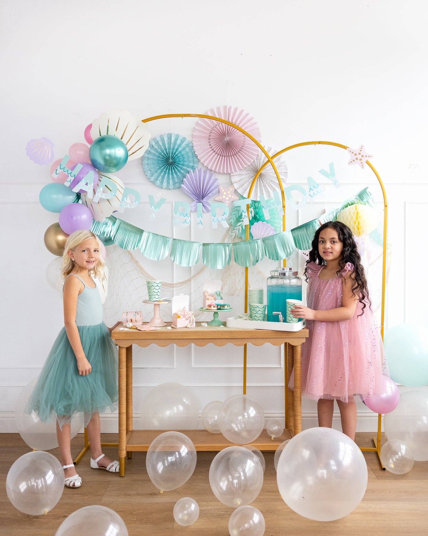 Under the Sea Happy Birthday Banner Set