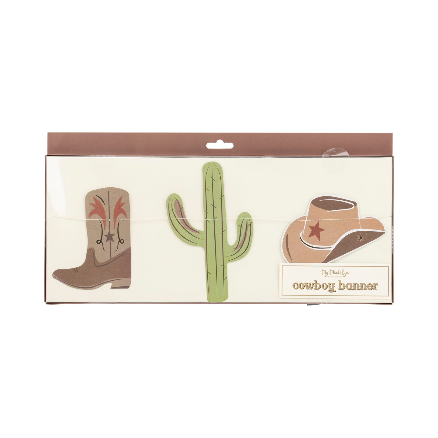 Howdy Cowboy Icon Banner