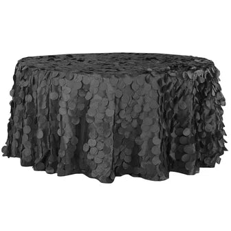 Circle Taffeta Table Cloths