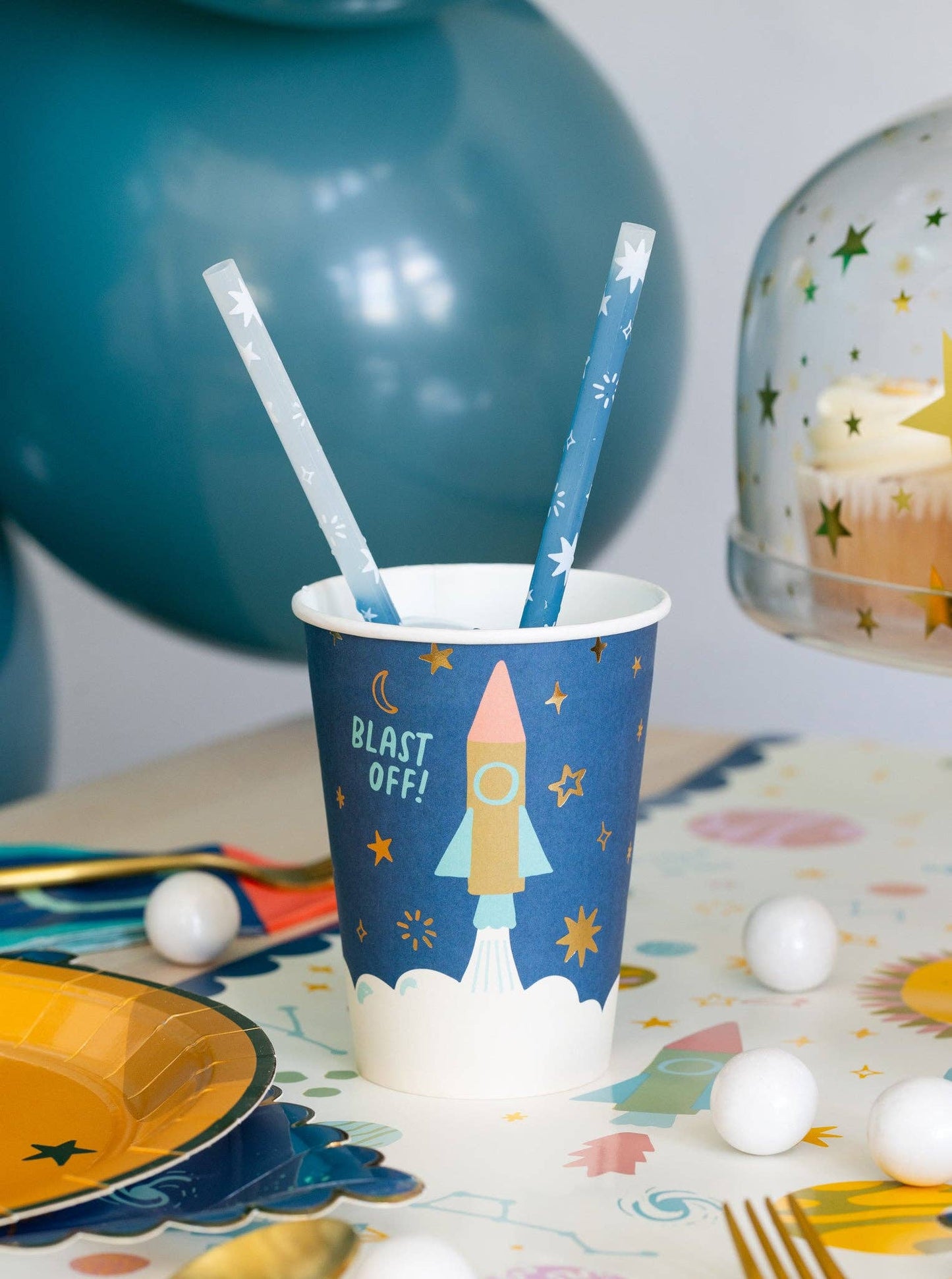 Space Paper Party Cups