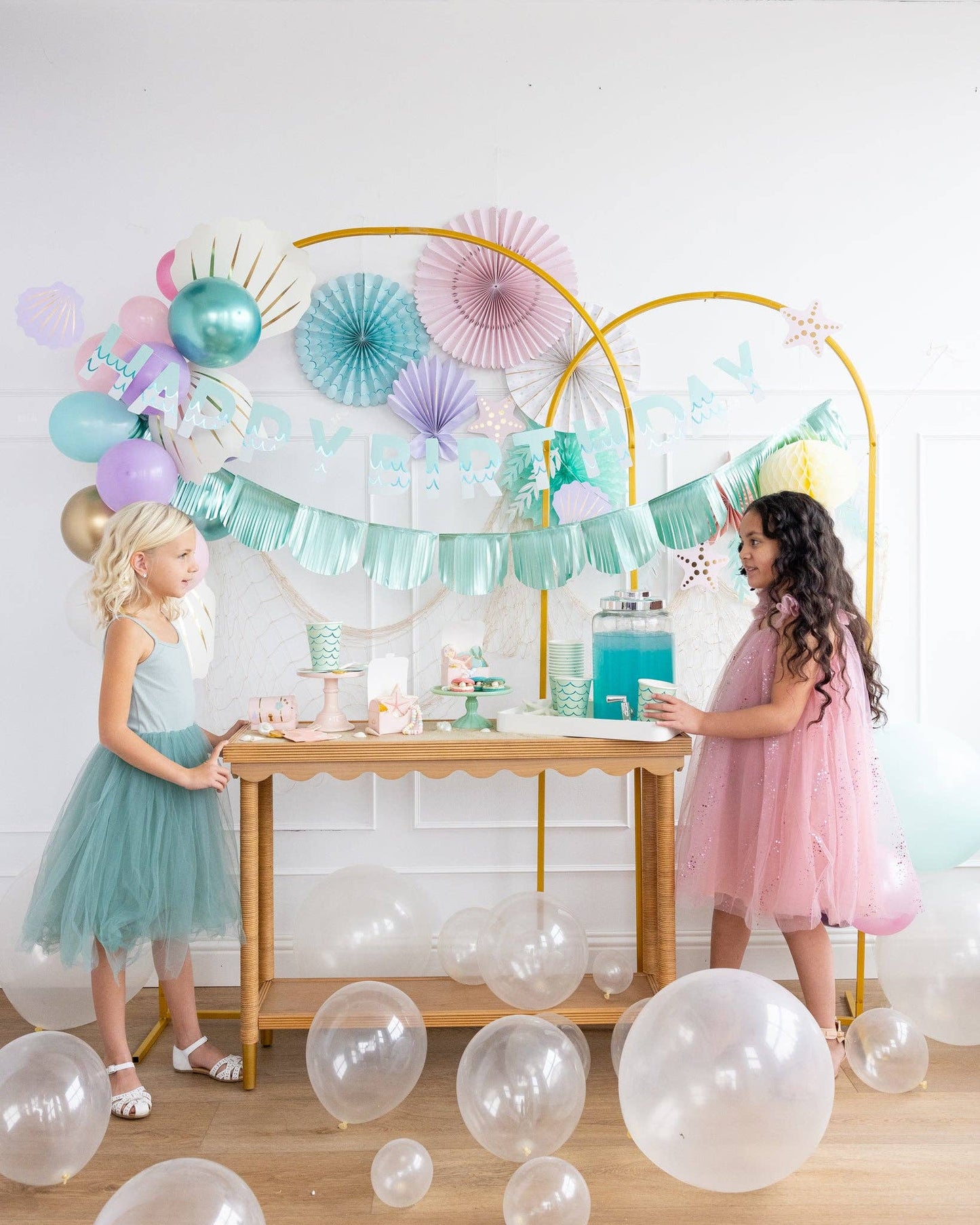 Under the Sea Happy Birthday Banner Set