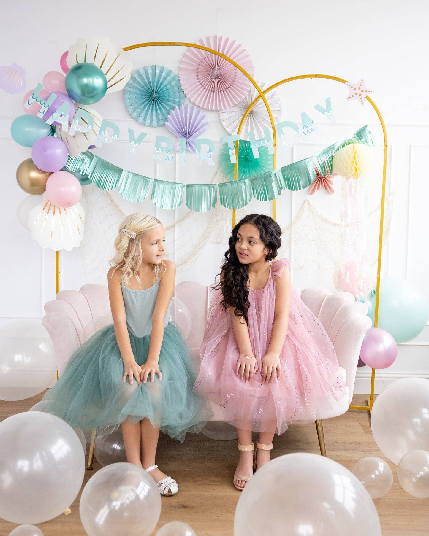 Under the Sea Happy Birthday Banner Set