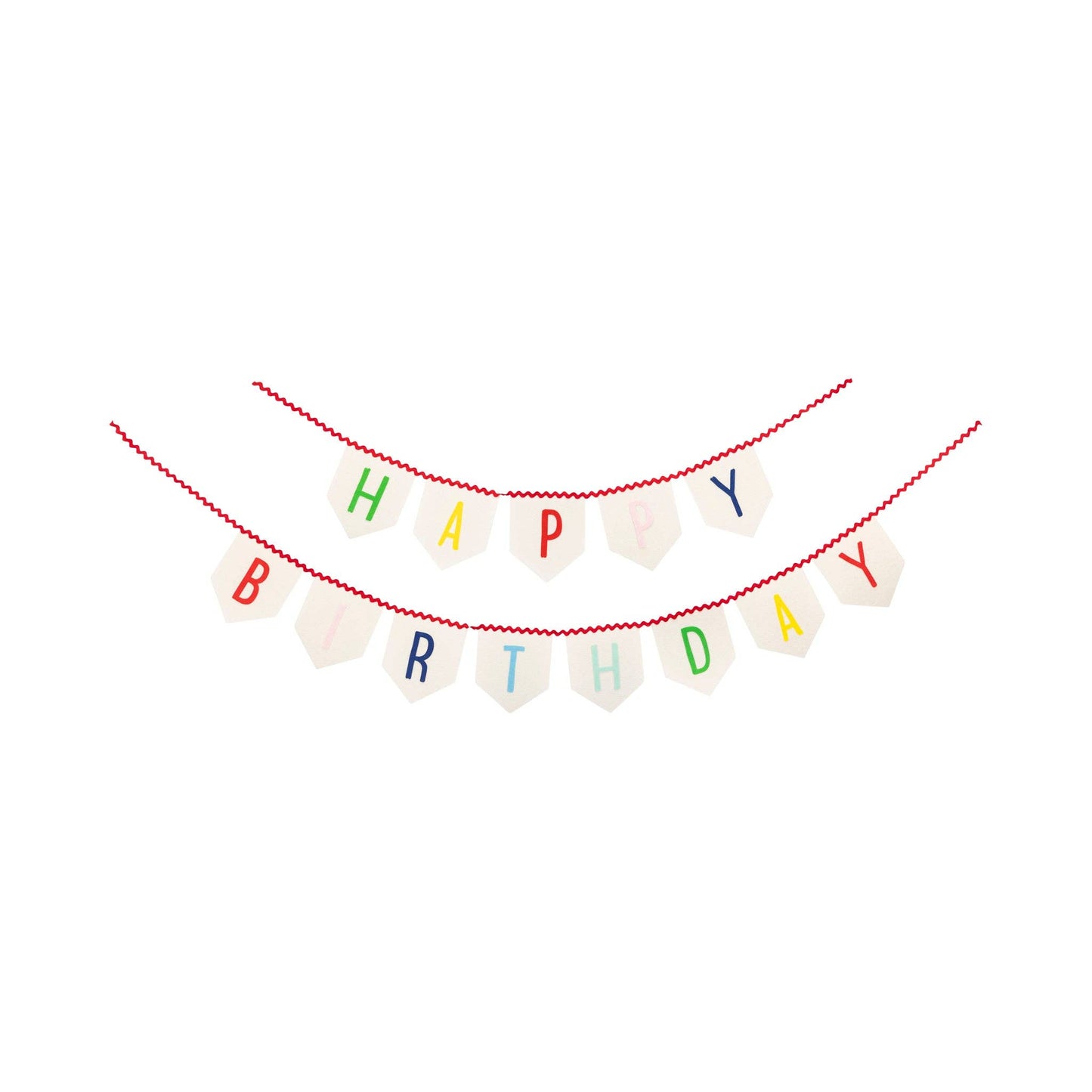 Happy Birthday Felt Banner