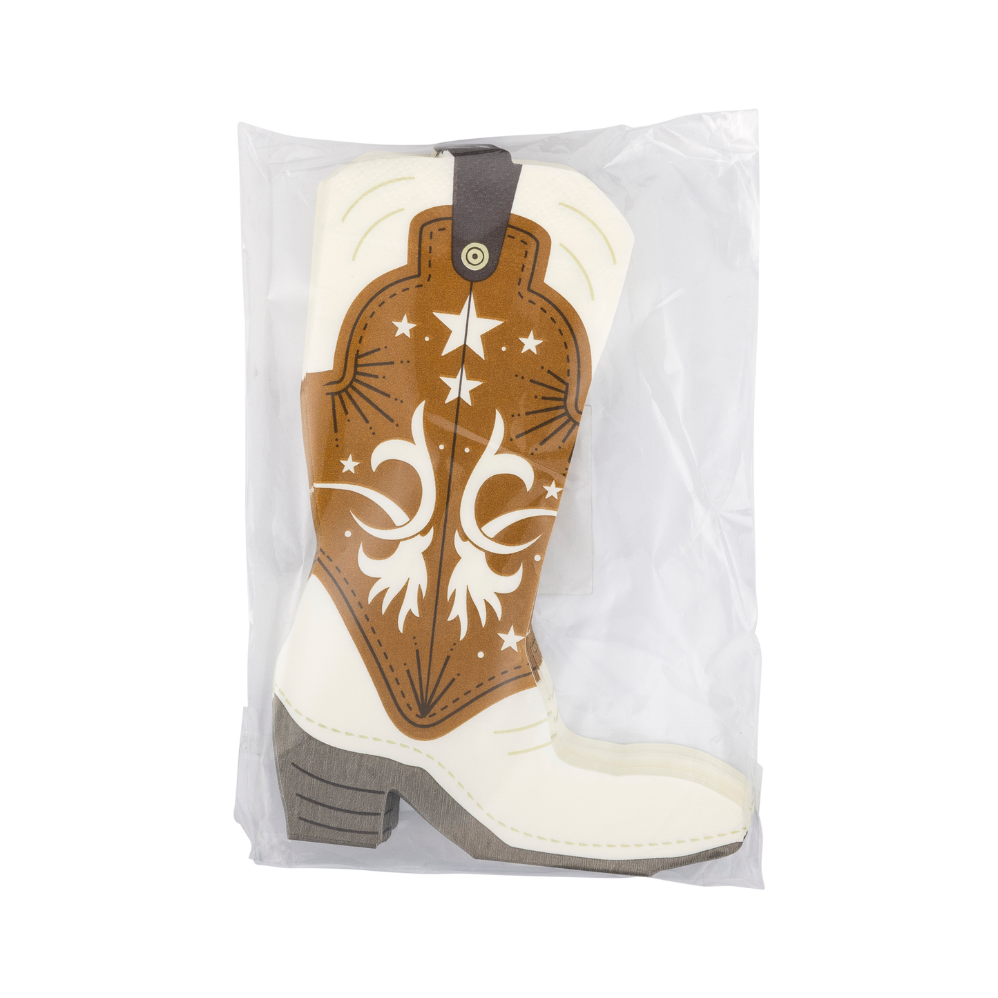 Howdy Cowboy Boot Shaped Guest Napkin
