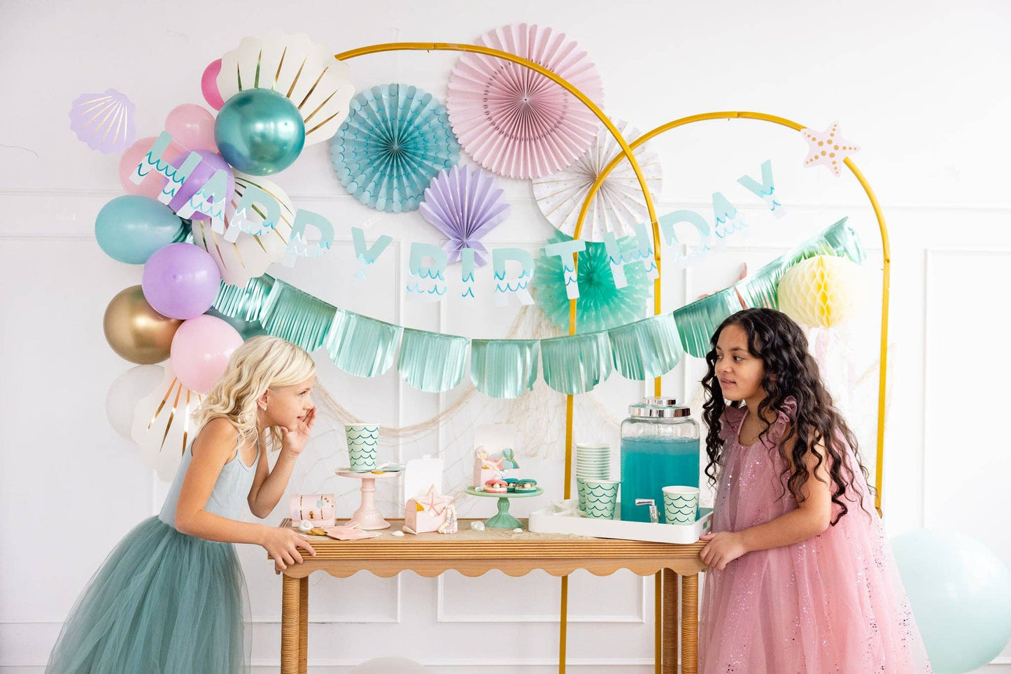 Under the Sea Happy Birthday Banner Set