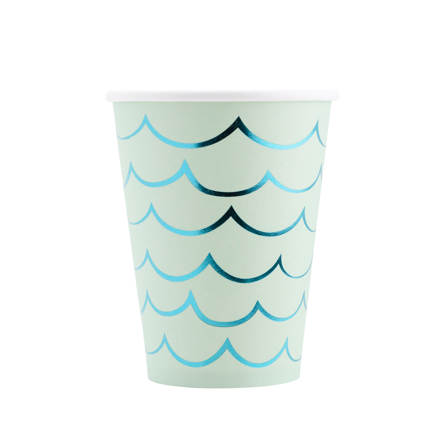 Under the Sea Mermaid Tail Paper Party Cups