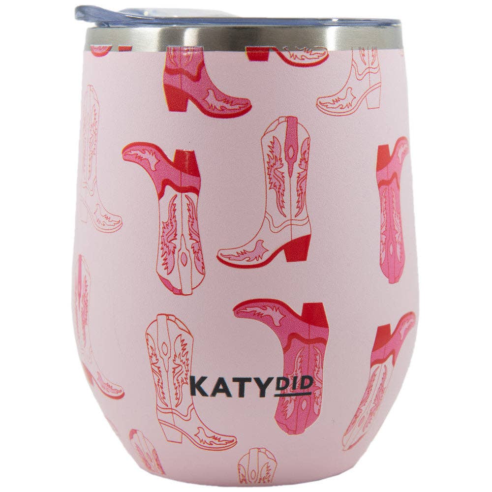 Western Boots Wine Tumbler