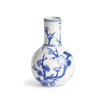 Single Blue Blossom Gourd Vase