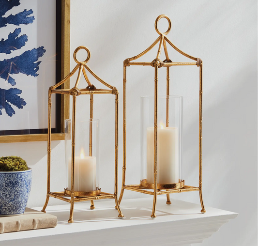 Brass Candle Holders- Set of 2