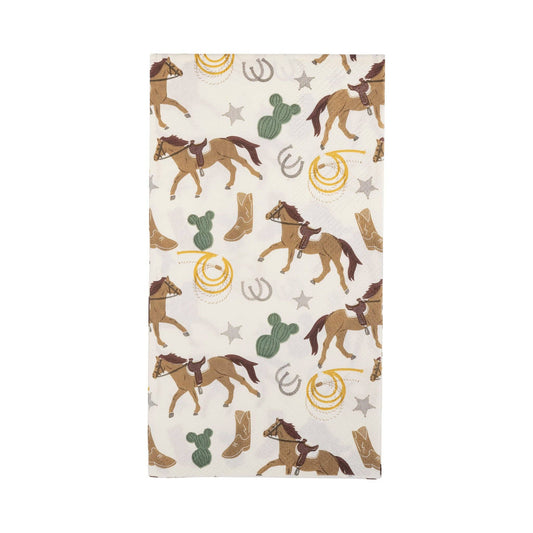 Howdy Scatter Paper Dinner Napkin
