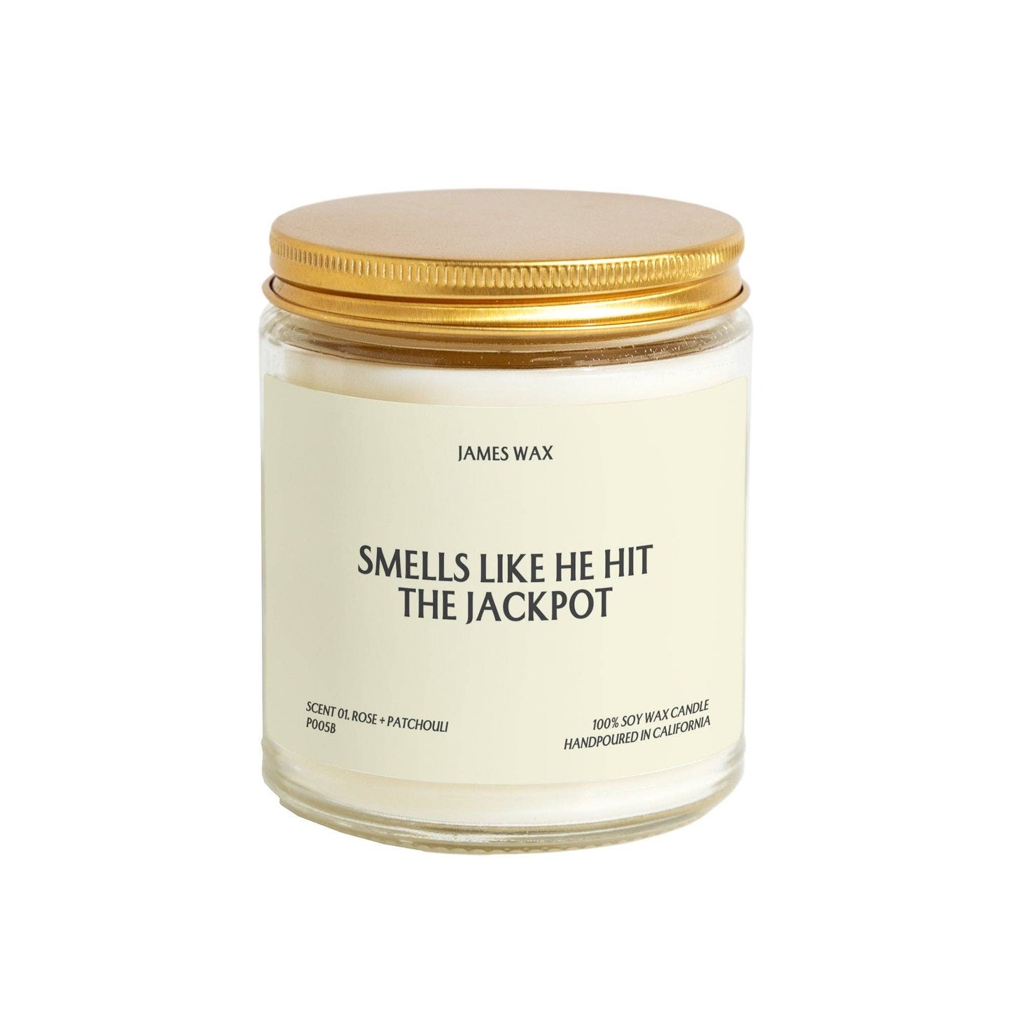 "He Hit the Jackpot" Candle