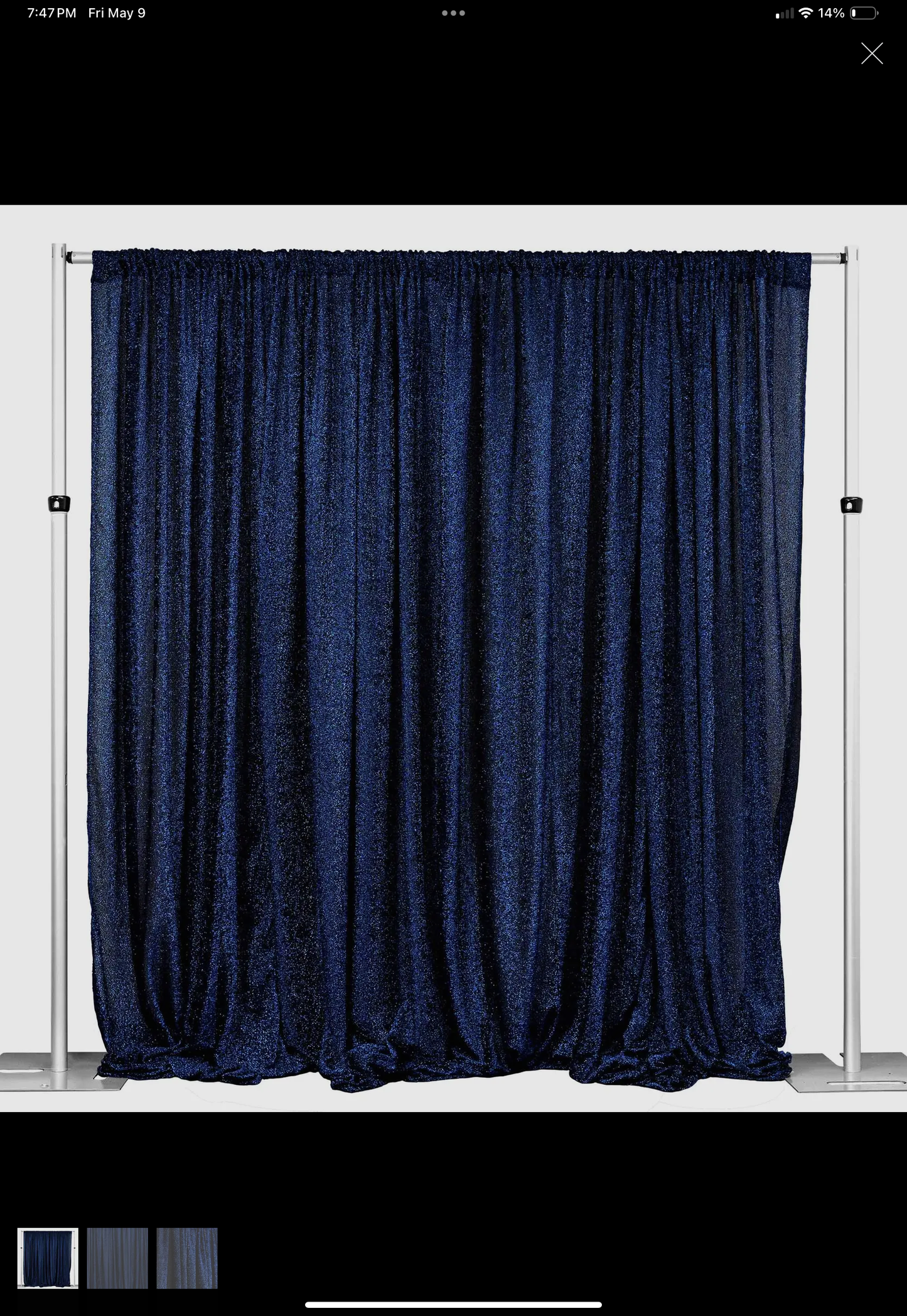 Shimmer Backdrop