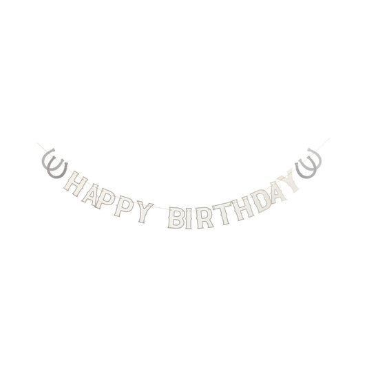 Howdy Happy Birthday Banner