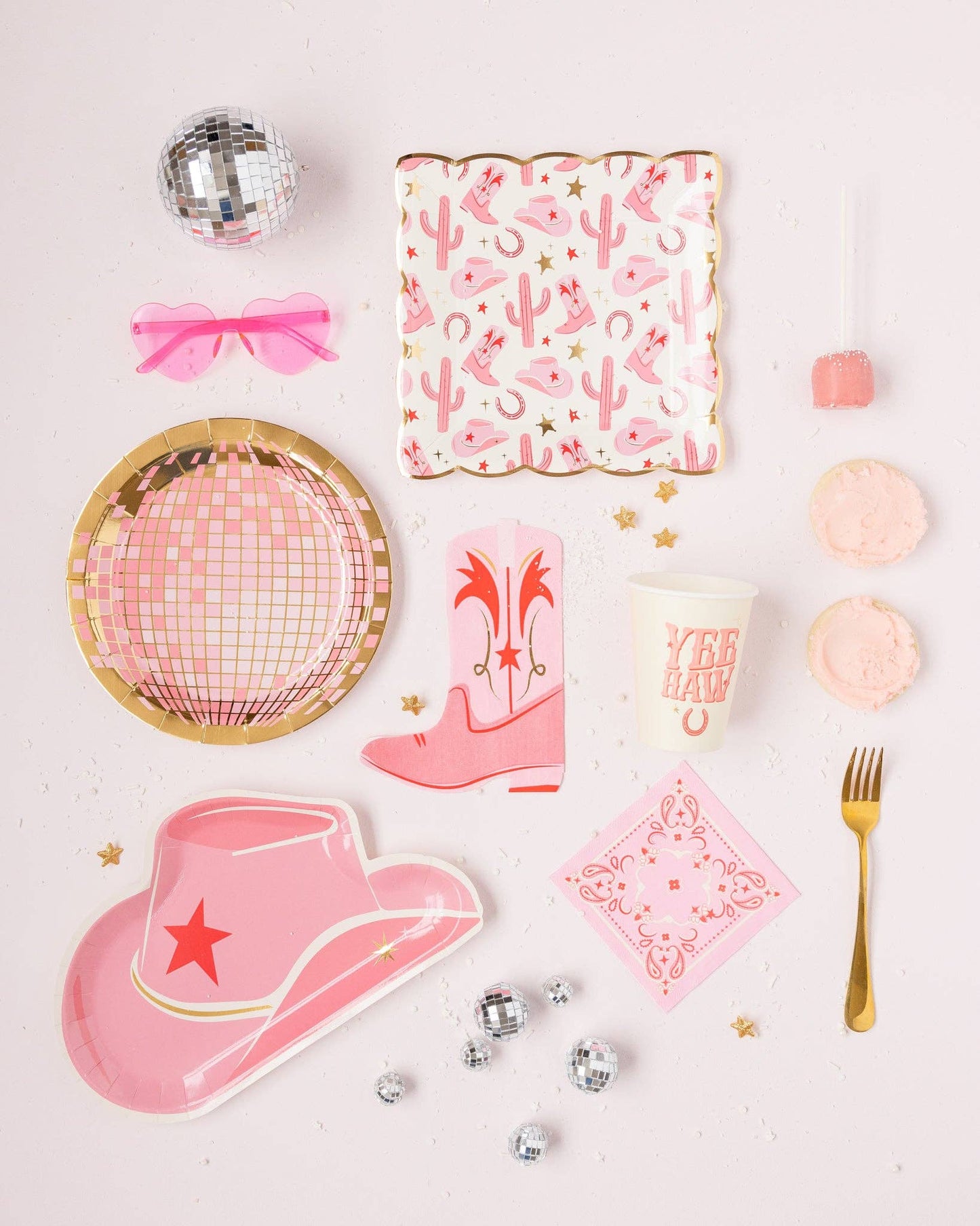 Let’s Go Girls Bandana Paper Cocktail Napkin