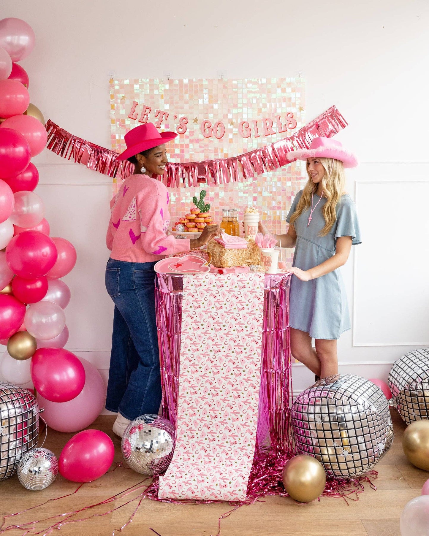 Let’s Go Girls Bandana Paper Cocktail Napkin