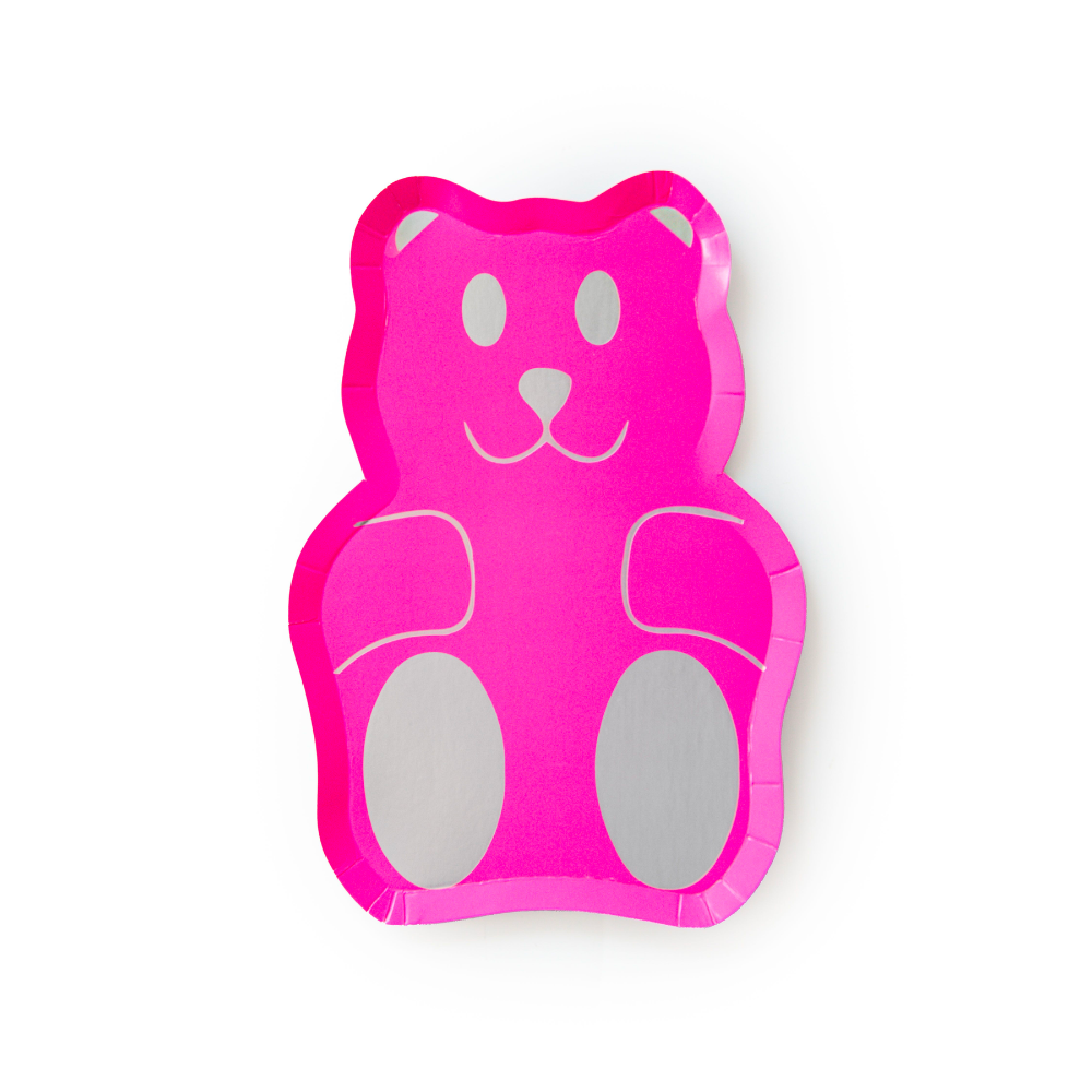 Gummy Bears Dessert Plates