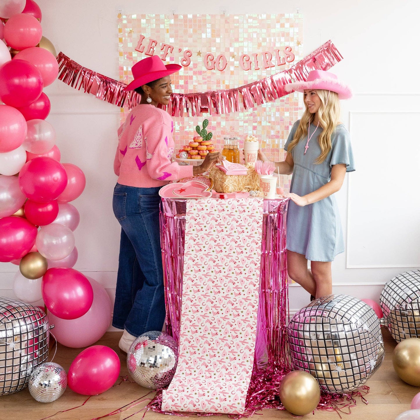 Let’s Go Girls Bandana Paper Cocktail Napkin