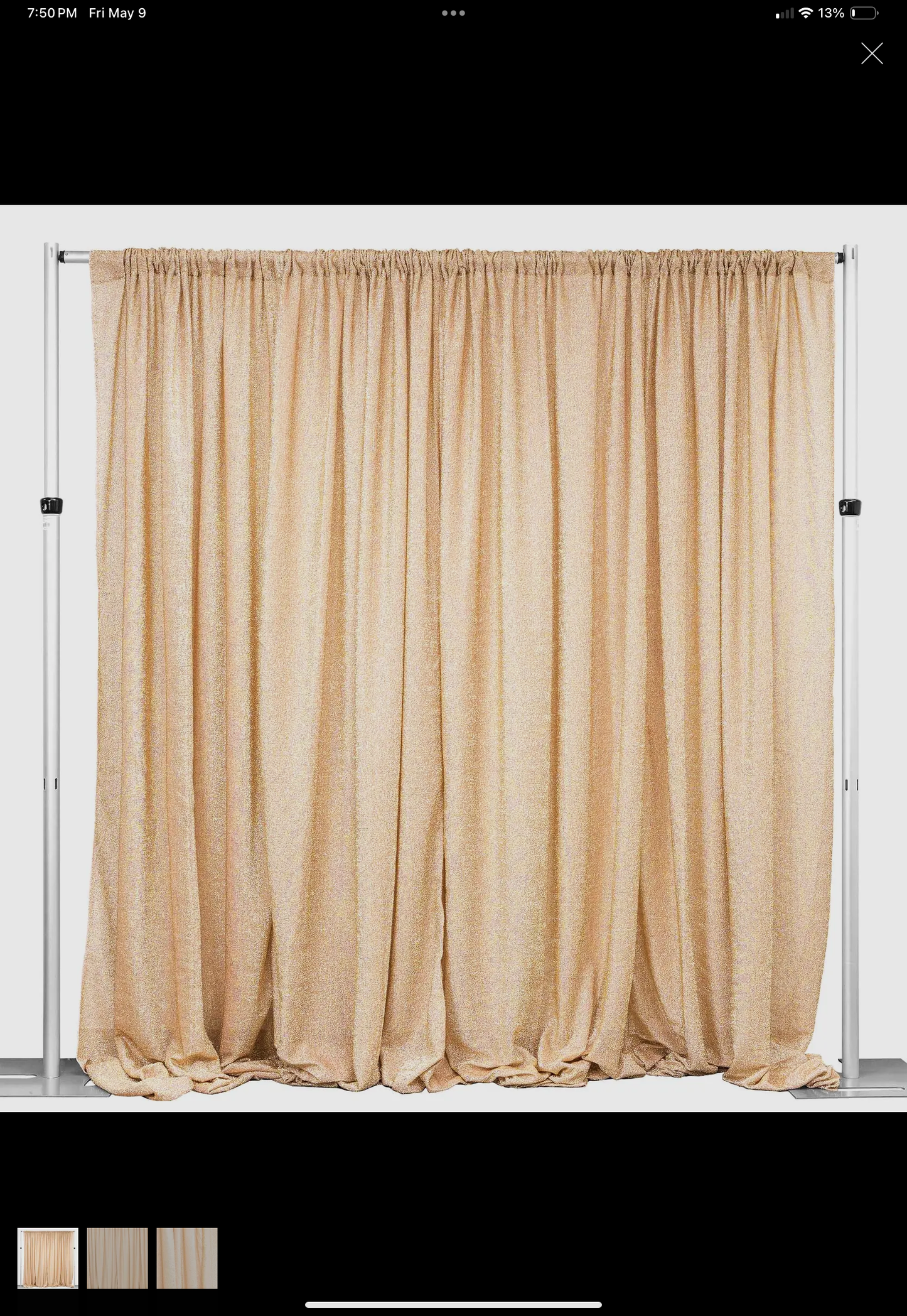 Shimmer Backdrop