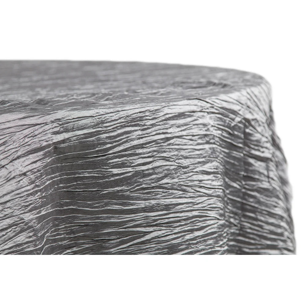 Accordion Taffeta Round Table Linen