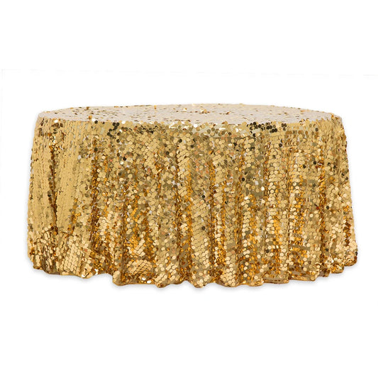 Large Sequin Round Table Cloth